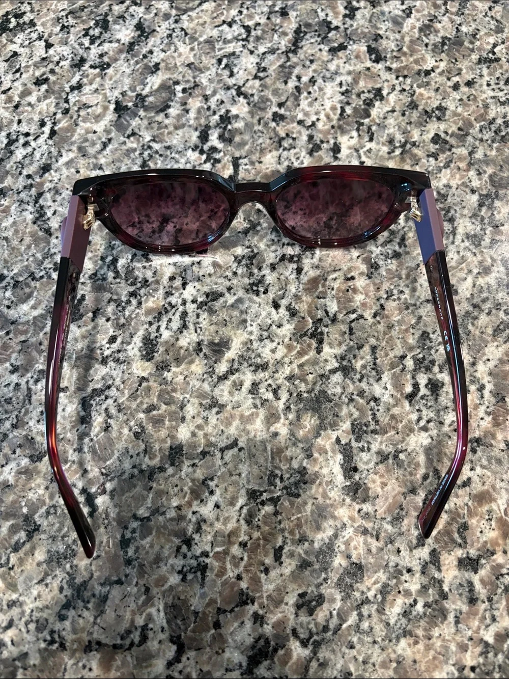 NWT Longchamp Polarized Women's Sunglasses - Dark Burgundy